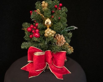 Cute Little Christmas Tree. Automatic timer 40Light FREE SHIPPING  Artificial,