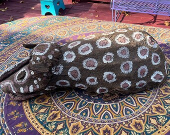 Large African Animal Ceremonial Hat Luvale?