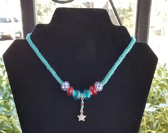 Romanian Cord Charm Necklace