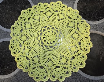 Crochet Floral Doily