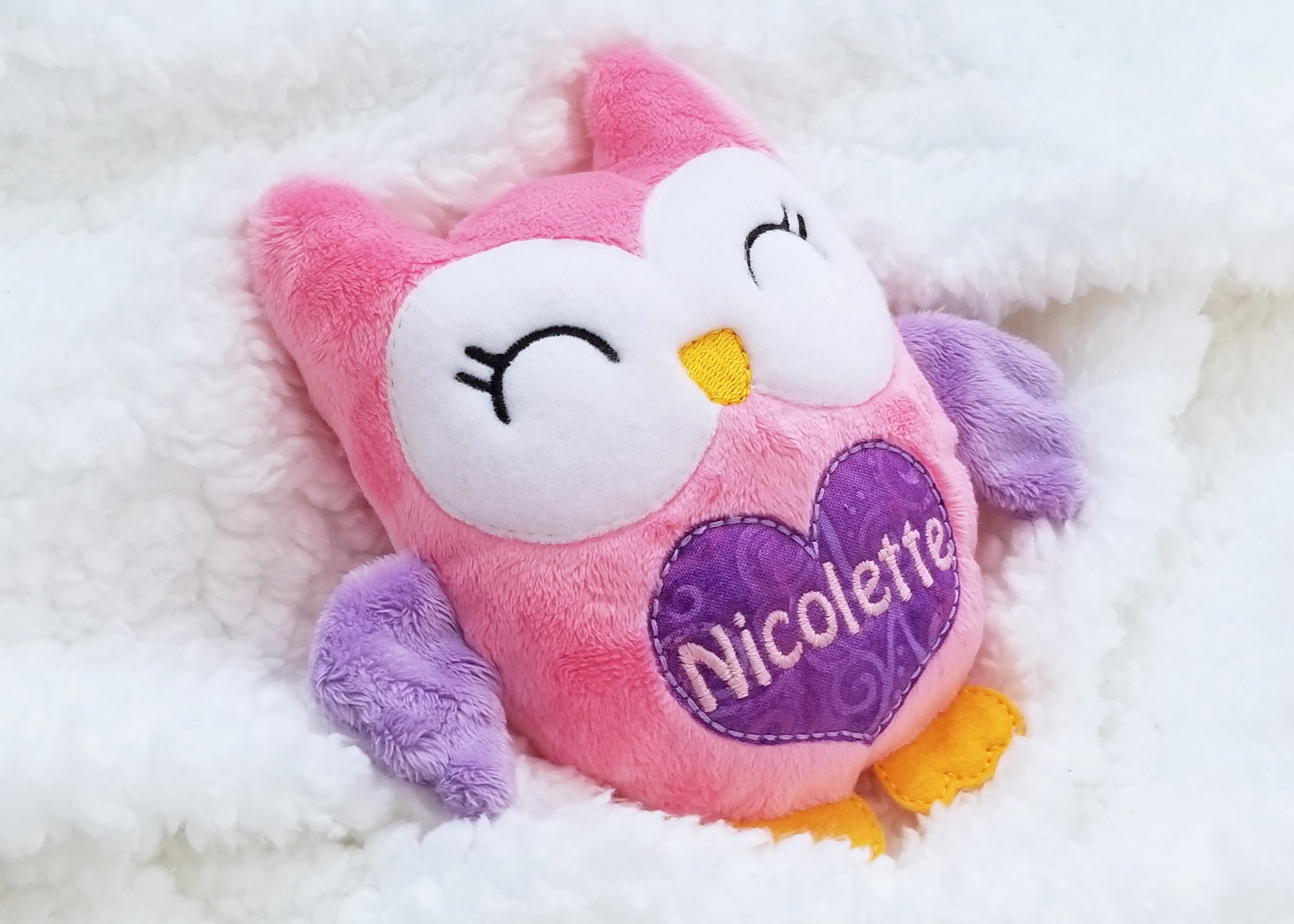 personalized baby stuffed animal