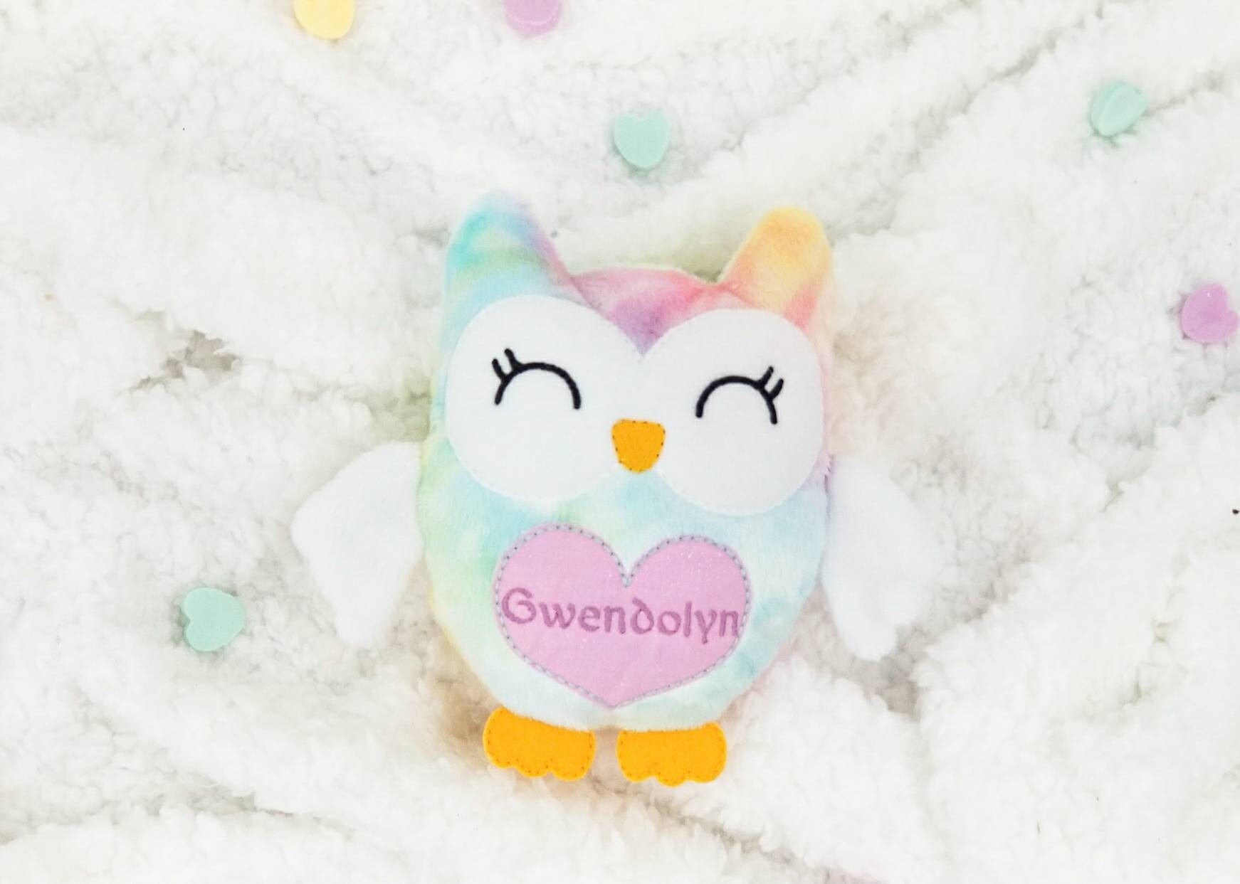 cuddly owl toy