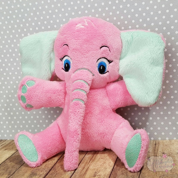 Items similar to Stuffed Animal for Elephant Nursery, Personalized
