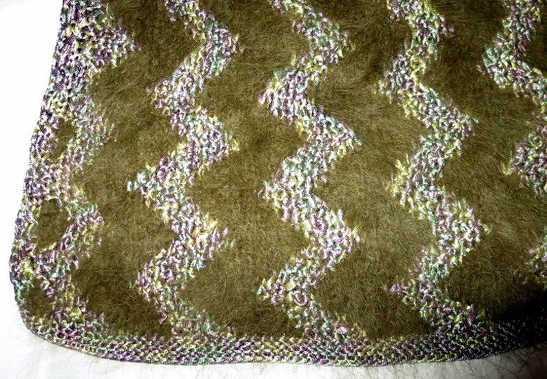 Anny Blatt Hand-Knitted French Angora Sweater Ooh La La image 4
