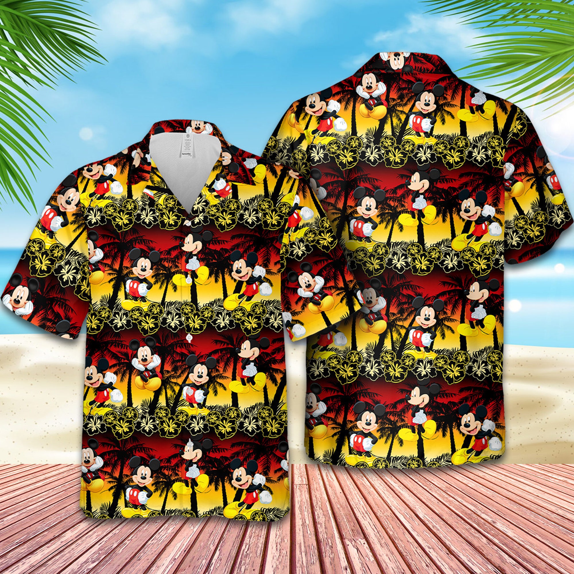Mickey Aloha Hawaiian Shirt Mickey Aloha Hawaiian Shirt