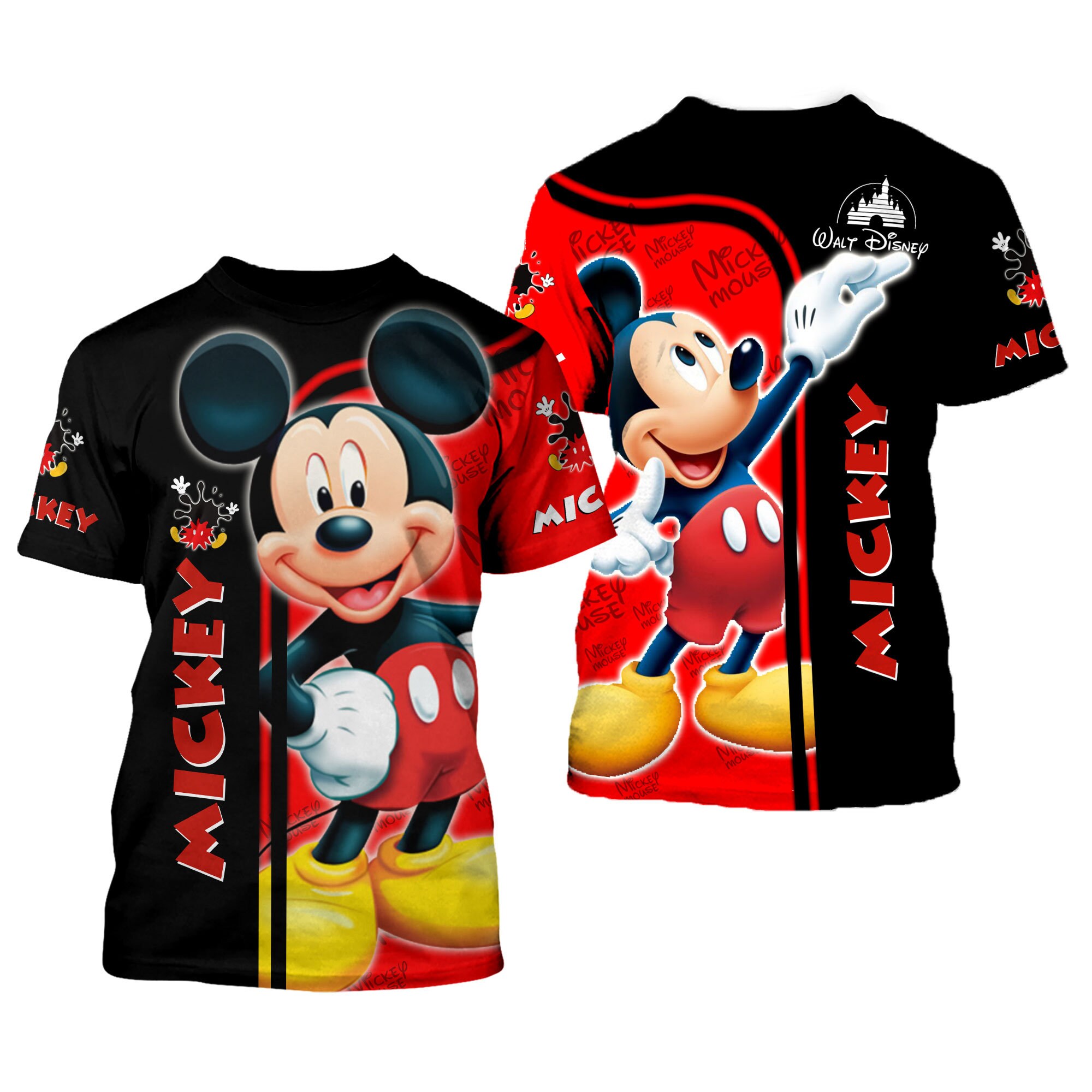 Discover Mickey Mouse Disney Cartoon 3D T-Shirt