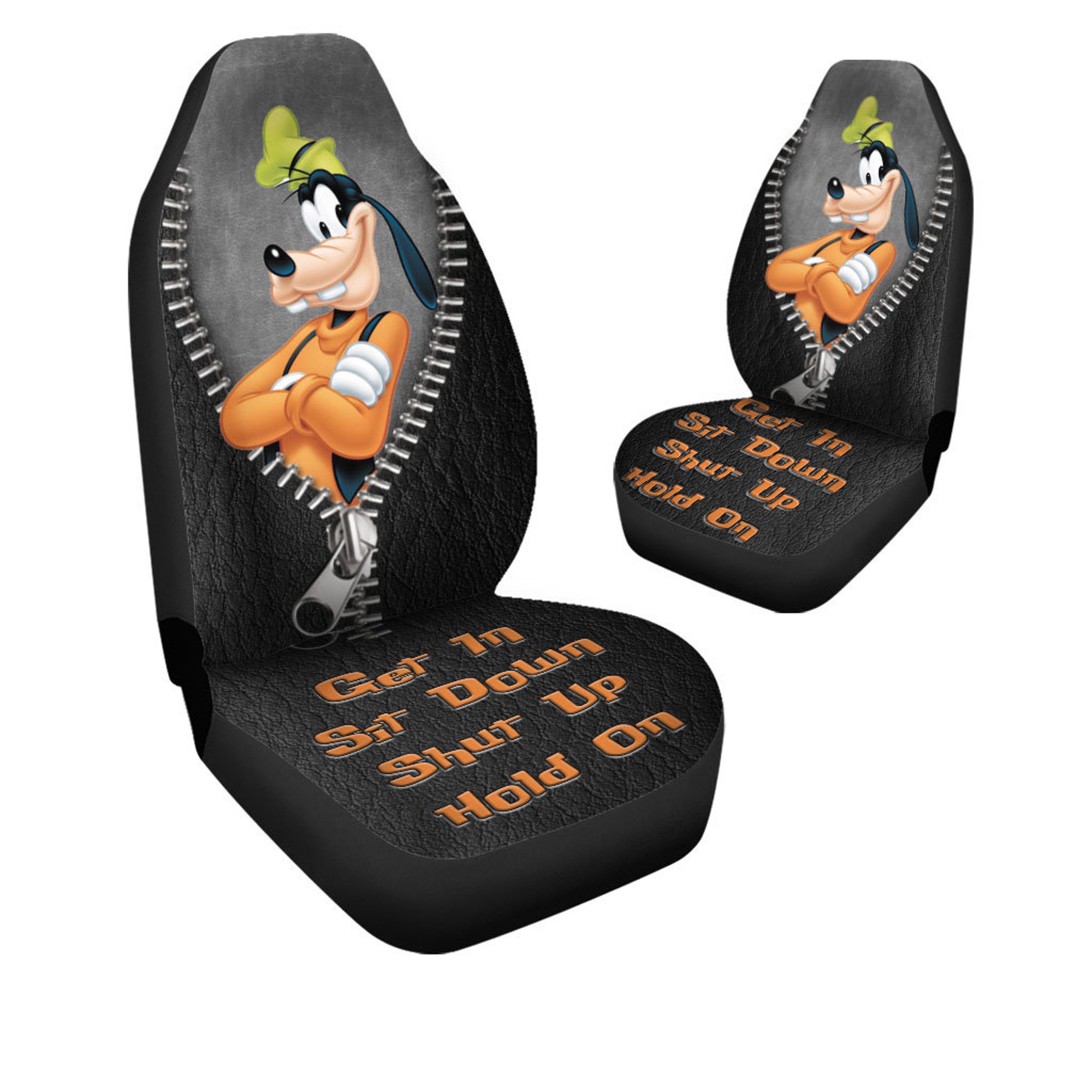 Discover Goofy Car Seat Covers