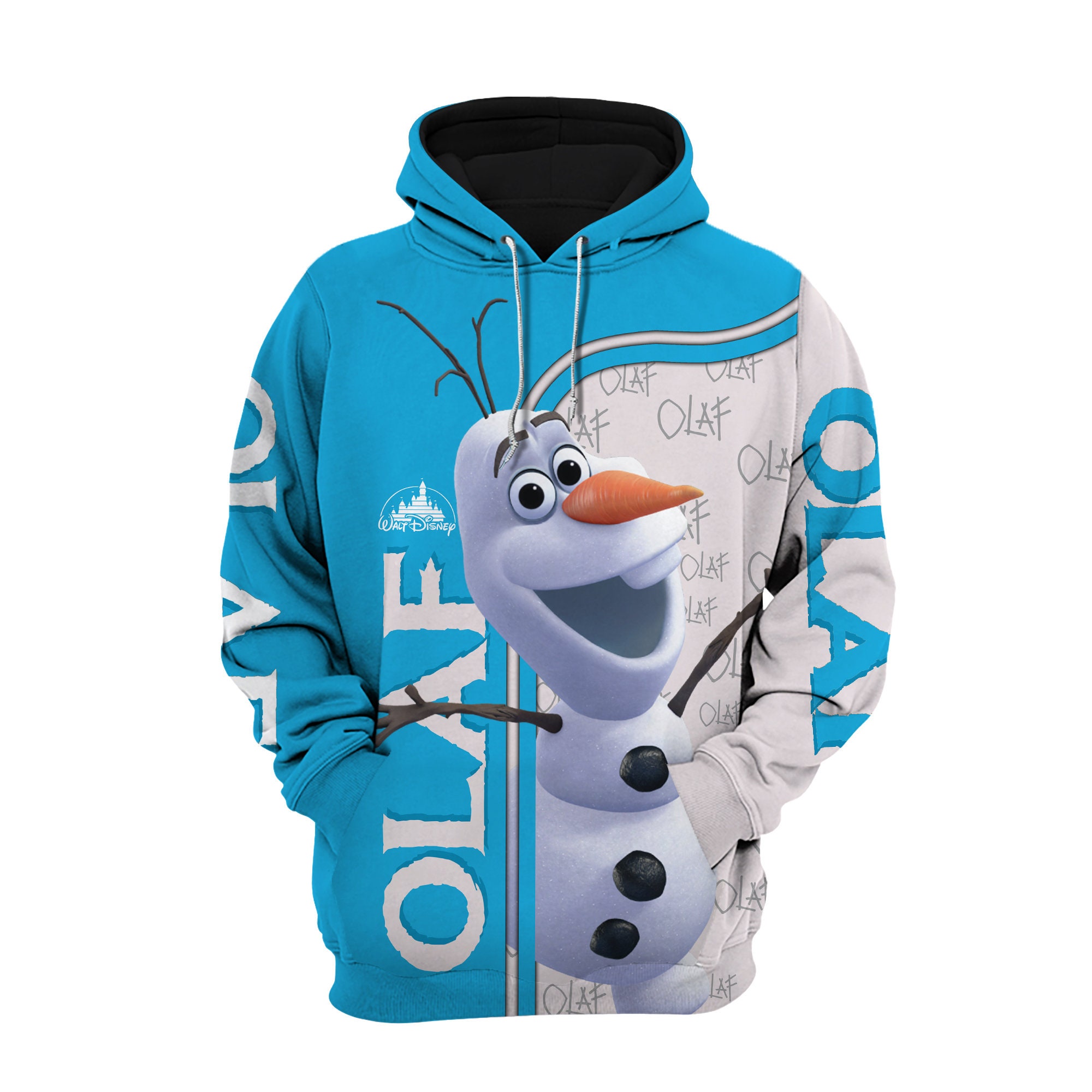 Olaf Hoodie | Olaf Frozen Disney 3D Hoodie