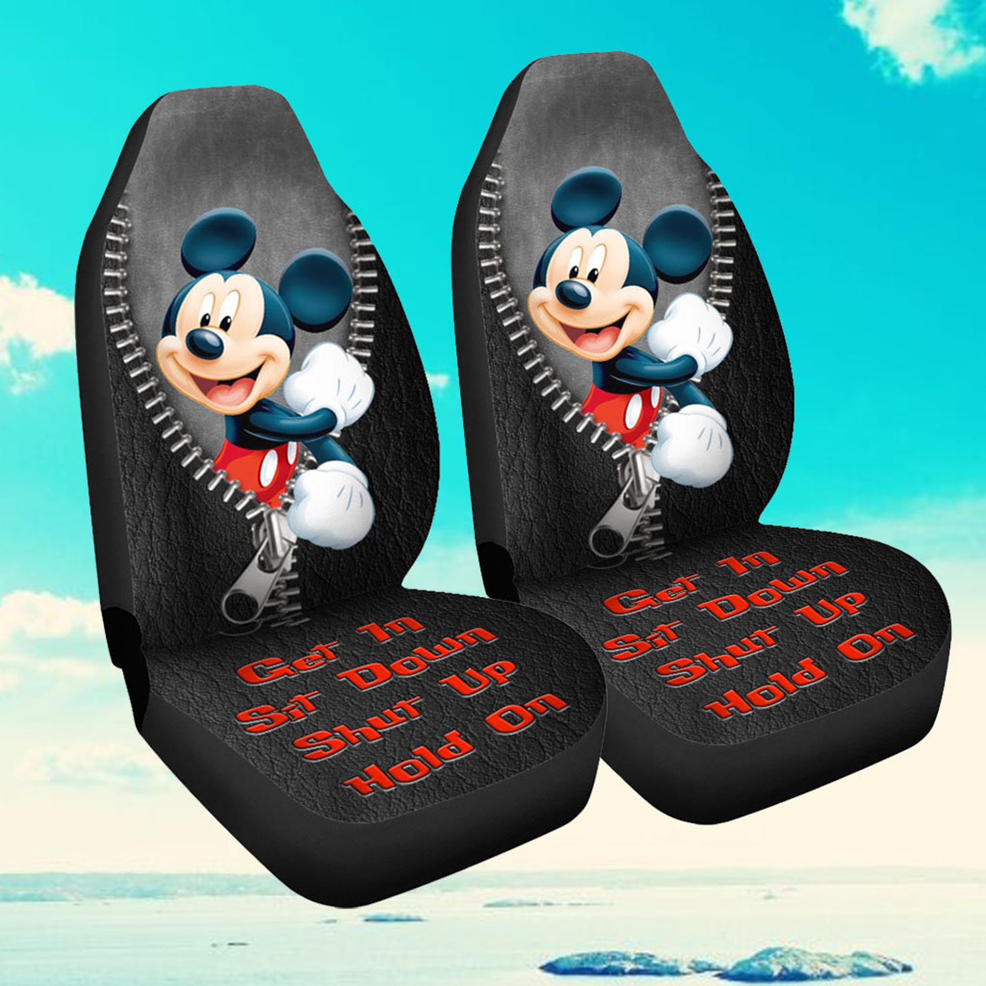 Mickey Mouse Car Seat Covers