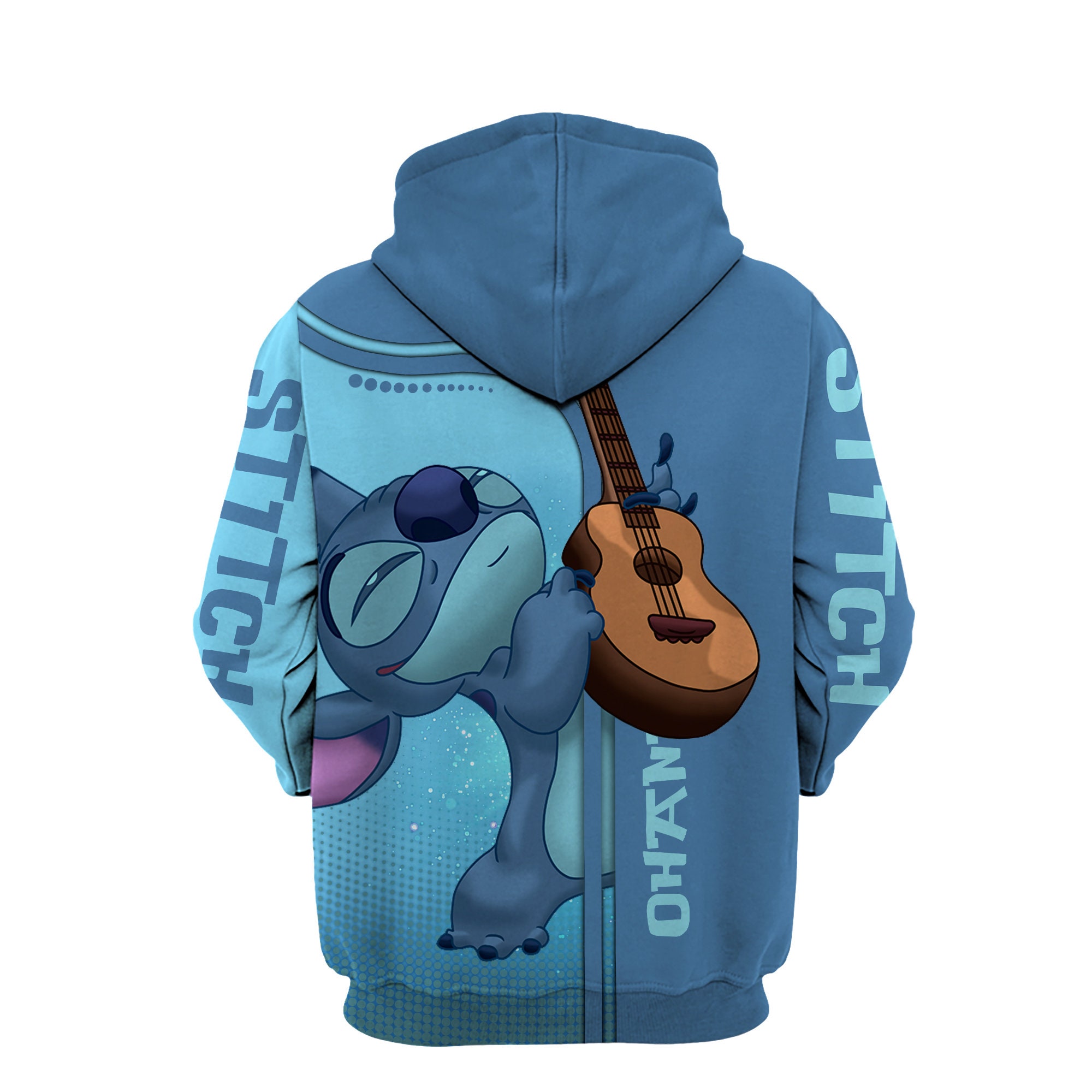 Cute Stitch Hoodie | Stitch Ohana Disney 3D Hoodie