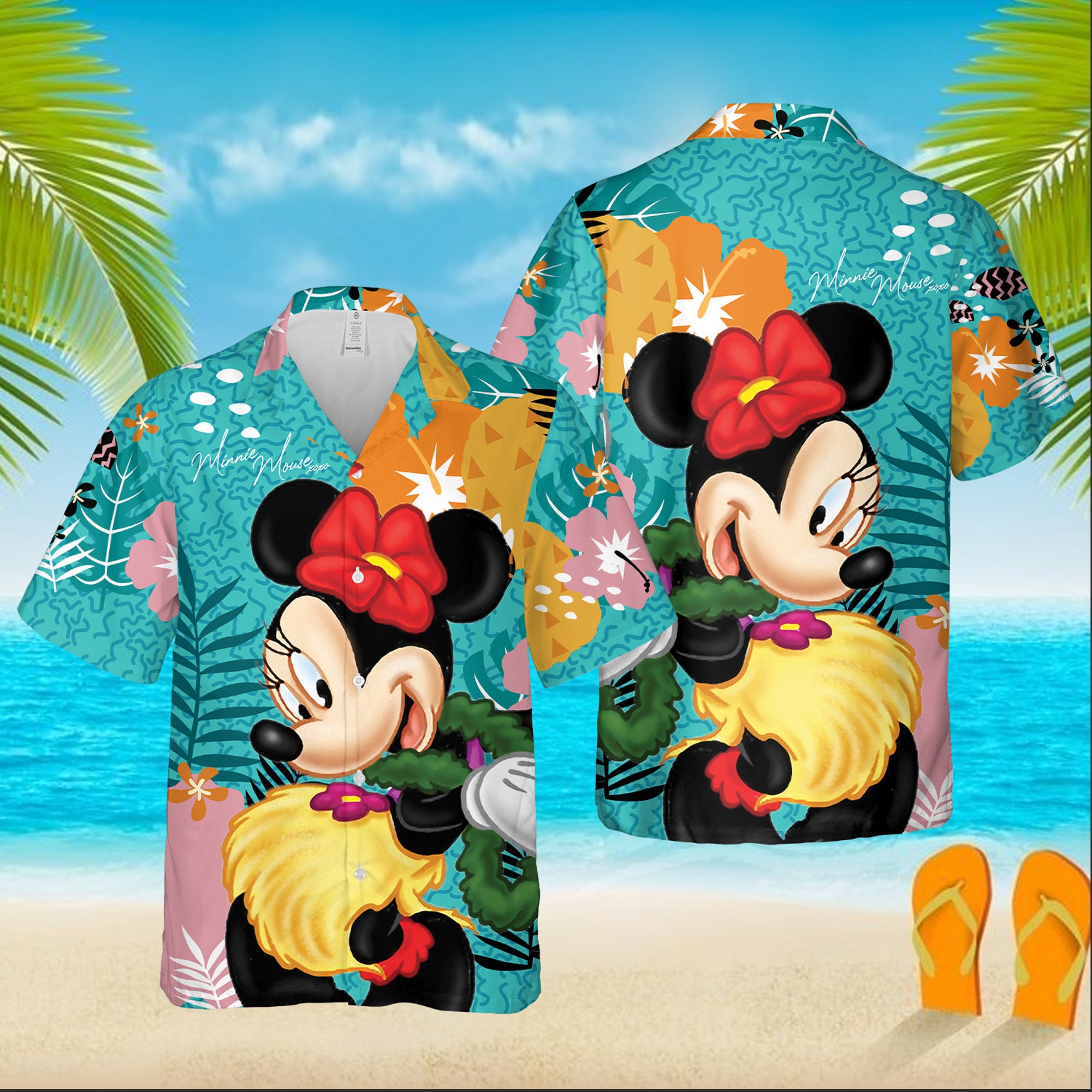 Minnie Mouse Hawaiian Shirt Minnie Mouse Hawaiian Shirt