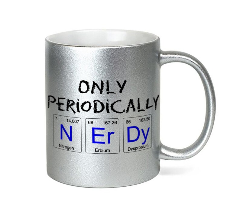 Funny Nerdy Coffee Mug Nerd Gift Funny Geek Gift Chemistry Etsy