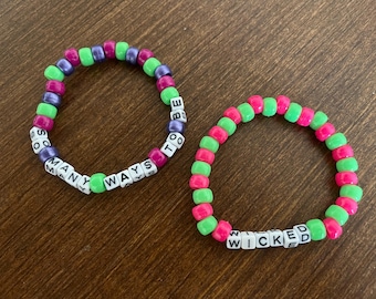 Friendship Bracelet Set Descendants x Wicked