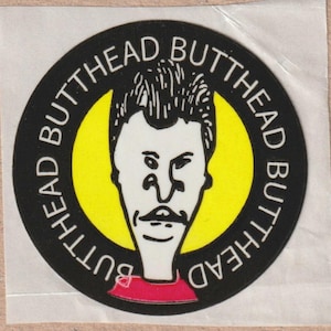 Vintage Beavis & Butthead pegatina MTV