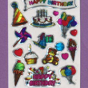 Vintage Kodak Vending Machine Prism Sticker MINT Happy Birthday