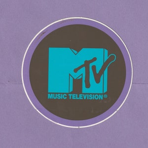 Mtv Sticker Rims Vintage 2000s MTV Music Television Sticker #2 - Etsy