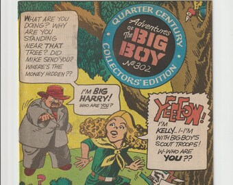 Adventures of Big Boy Comic Games & Puzzles #302