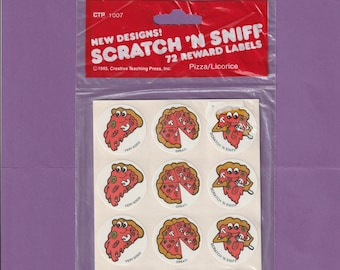 Vintage CTP 72 Scratch & Sniff Stickers SEALED Licorice Pizza