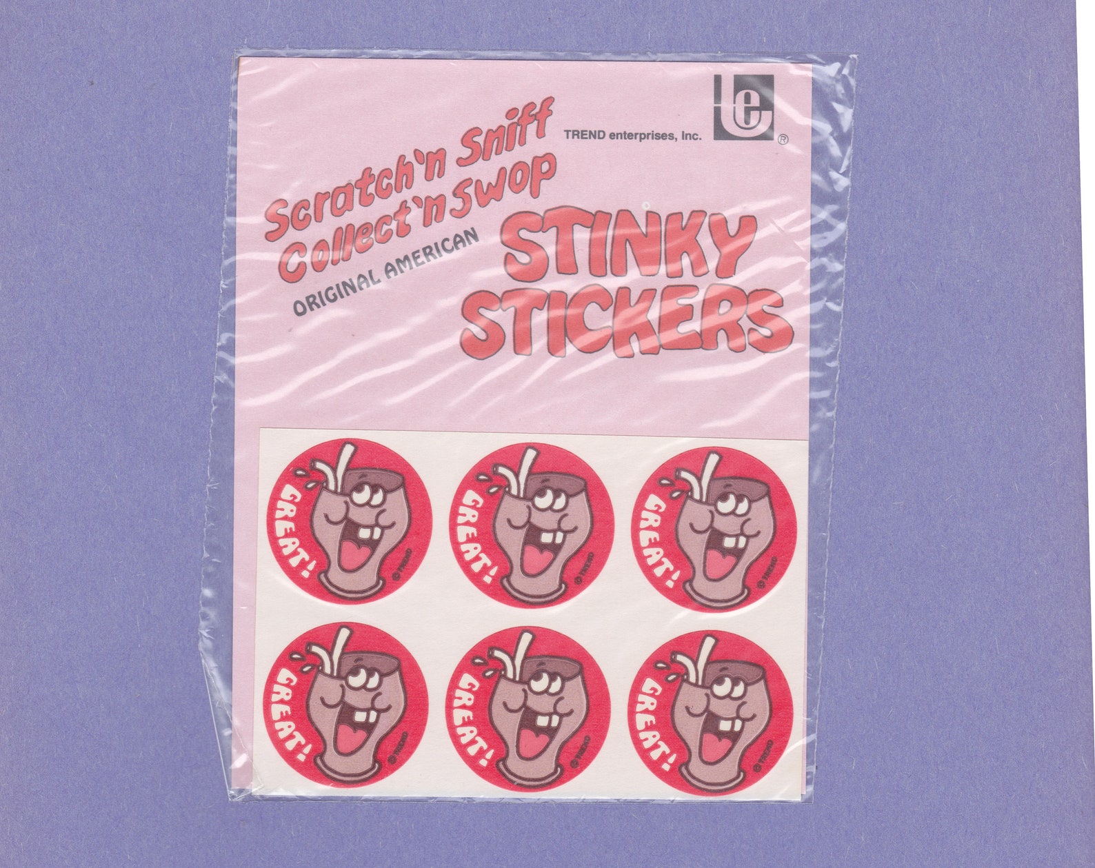 Vintage Trend Matte Scratch & Sniff Stickers in Original Etsy