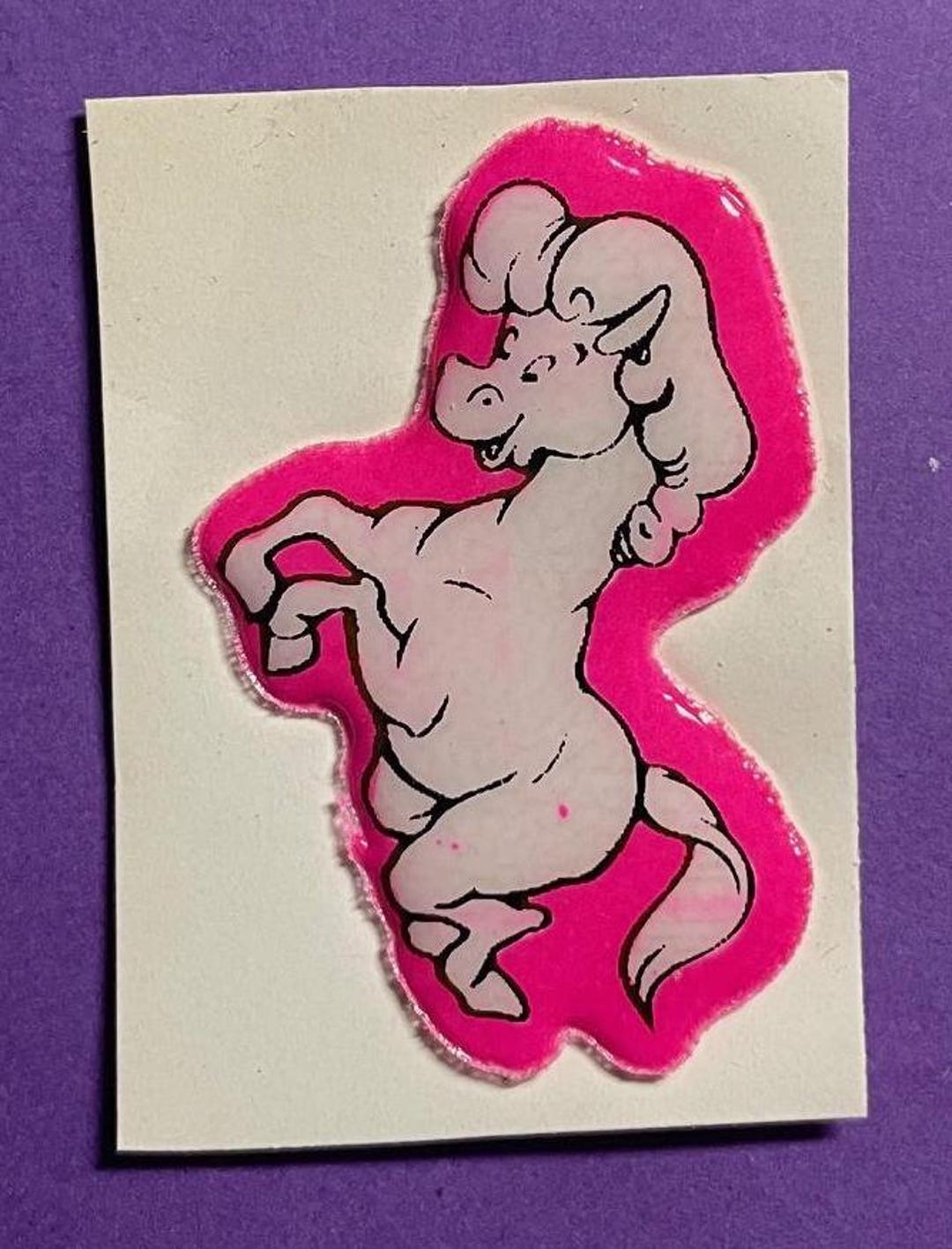 Vintage 1970s CASPER the Friendly GHOST Puffy Sticker NIGHTMARE - Etsy