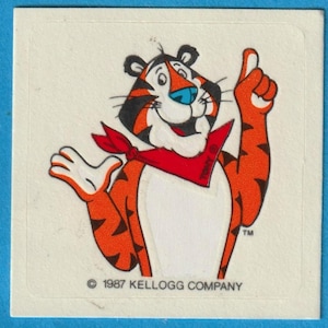 Tony the tiger sticker - Etsy 日本
