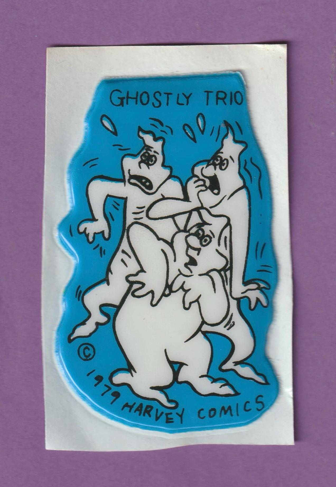 Vintage 1970s CASPER the Friendly GHOST Puffy Sticker #2 - Etsy