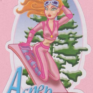 Vintage Vending Machine Scratch & Sniff Sticker  ASPEN (PINE)