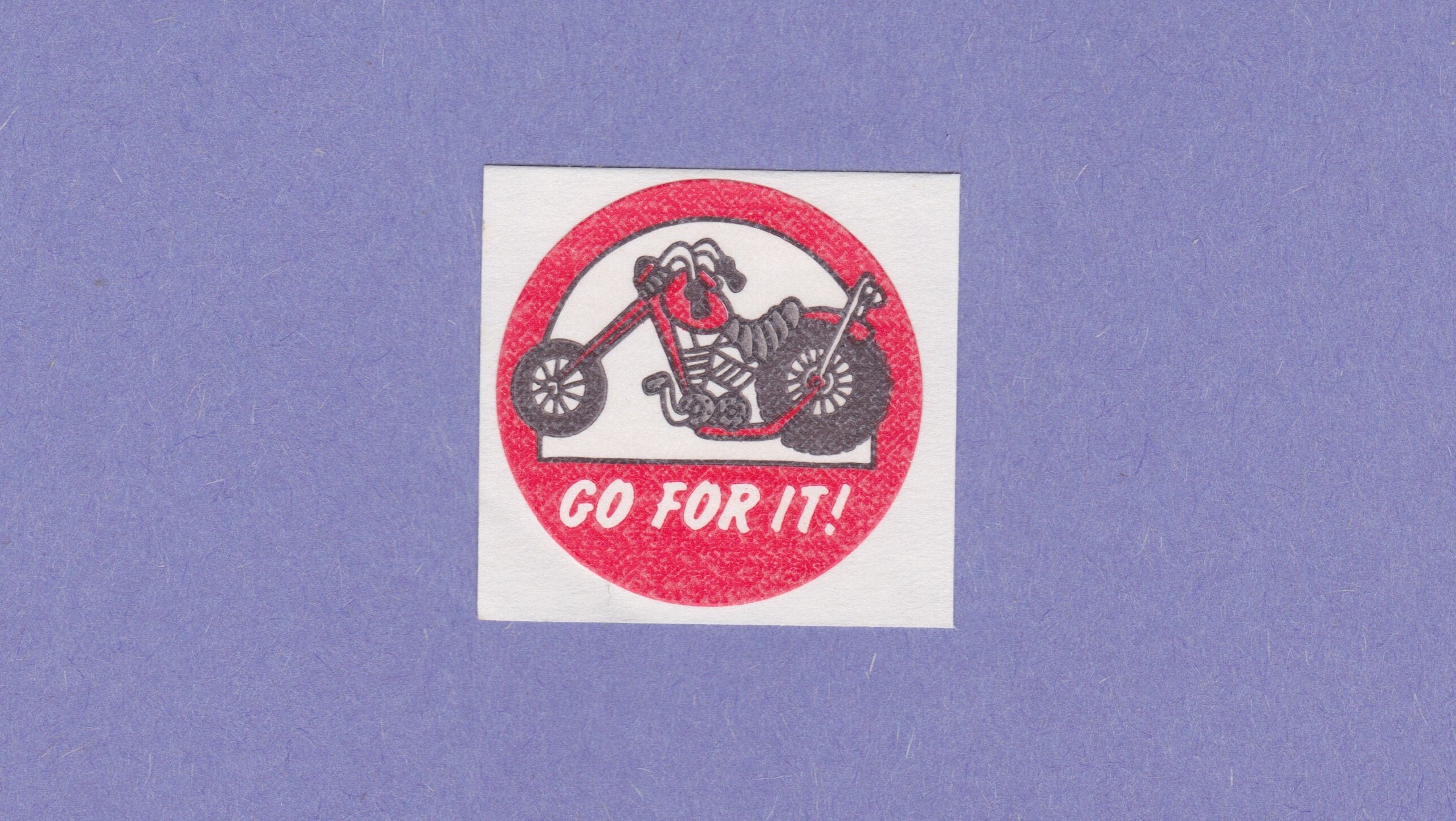 Vintage Trend Matte Scratch & Sniff Sticker Motorcycle MOTOR Etsy UK