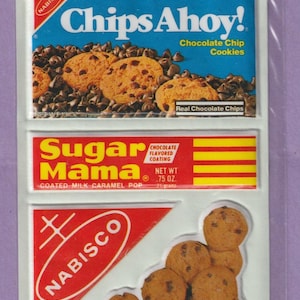 Vintage 1980s Nabisco Puffy Stickers  SEALED #2
