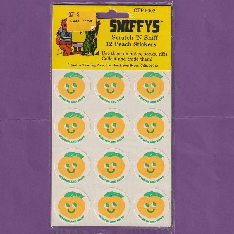 Sniff Stickers - Etsy