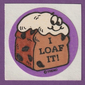Sticker vintage tendance mat à gratter et à respirer CINNAMON RAISEN