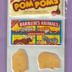 Vintage 1980s Nabisco Puffy Stickers  SEALED