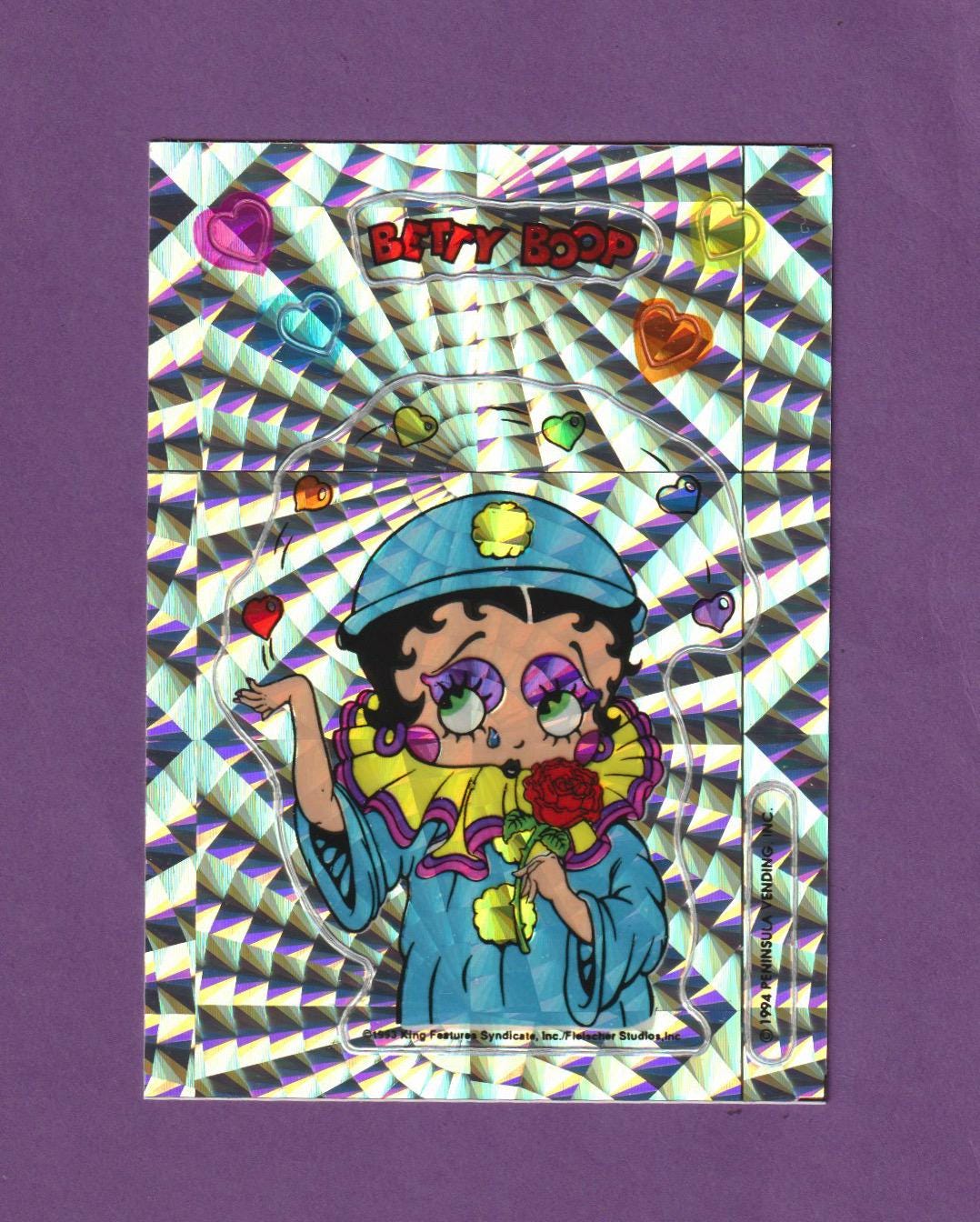 ヴィンテージ PRISM 1980年代 ベティ・ブープ ステッカー - Etsy 日本