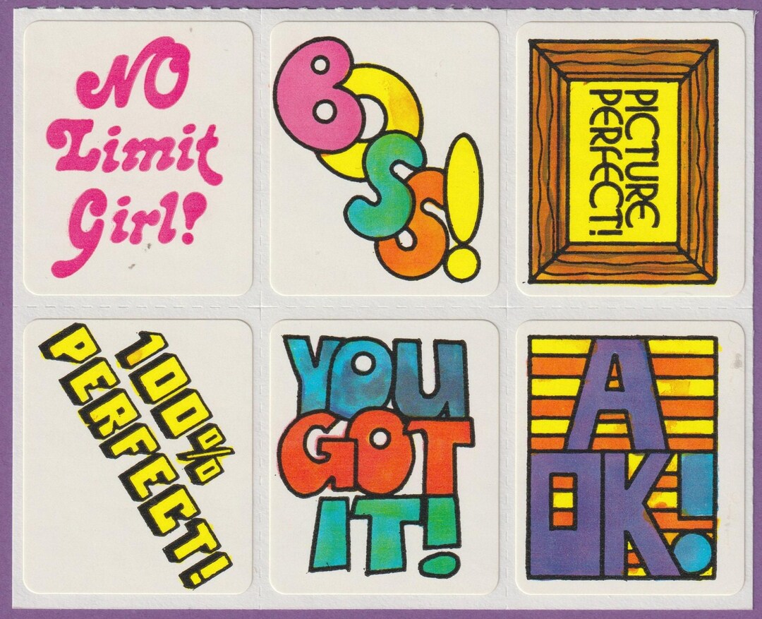 Vintage Mello Smello Punch Lines Scratch & Sniff Stickers #2 - Etsy