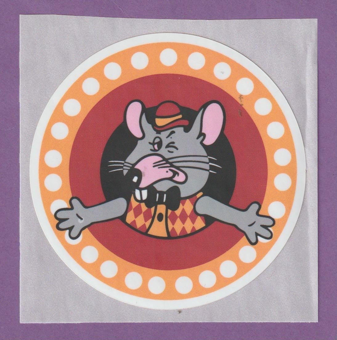 Vintage 1980s CHUCK E. CHEESE Sticker - Etsy UK