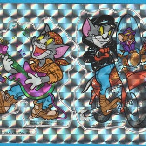 Vintage Tom & Jerry PRISM Vending Machine Sticker #5