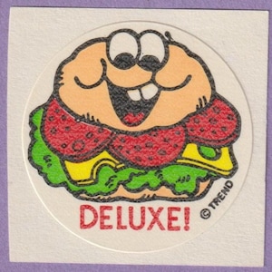 Vintage Trend Matte Scratch & Sniff Sticker