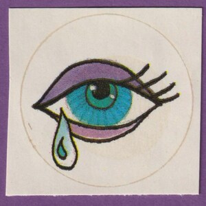 Sticker à gratter et à renifler PAPER ART vintage des années 1980 OIGNON