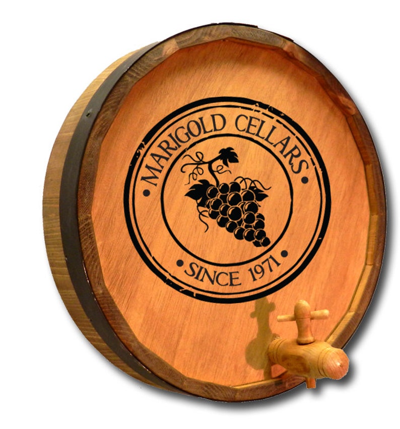 3 Liter Personalized Oak Wine Barrel Custom Wine Barrel Etsy