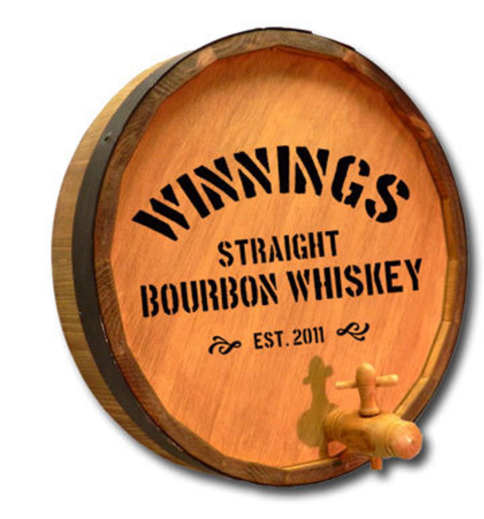 Personalized Quarter Barrel Sign Custom Quarter Barrel Sign Etsy