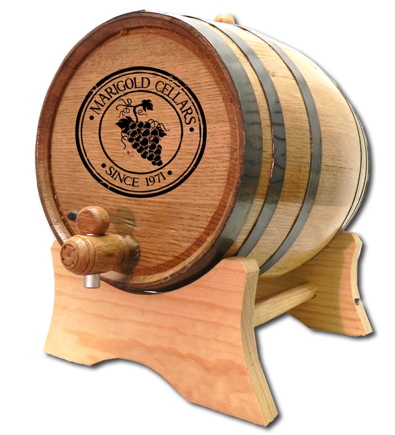 3 Liter Personalized Oak Wine Barrel Custom Wine Barrel Etsy