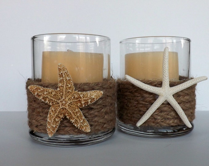 Starfish Candle Holders Etsy