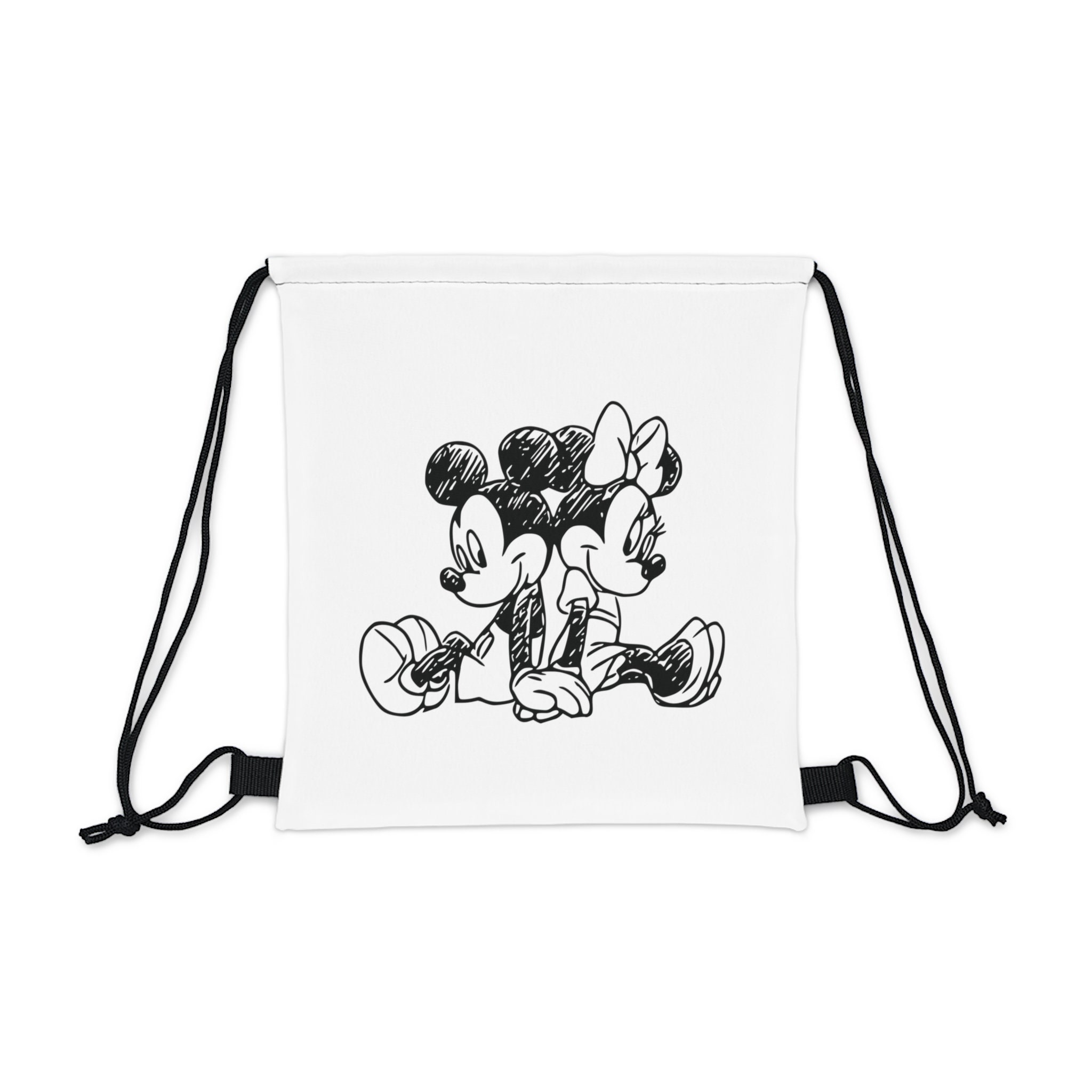 Discover Outdoor Drawstring Bag - Mickey & Minnie