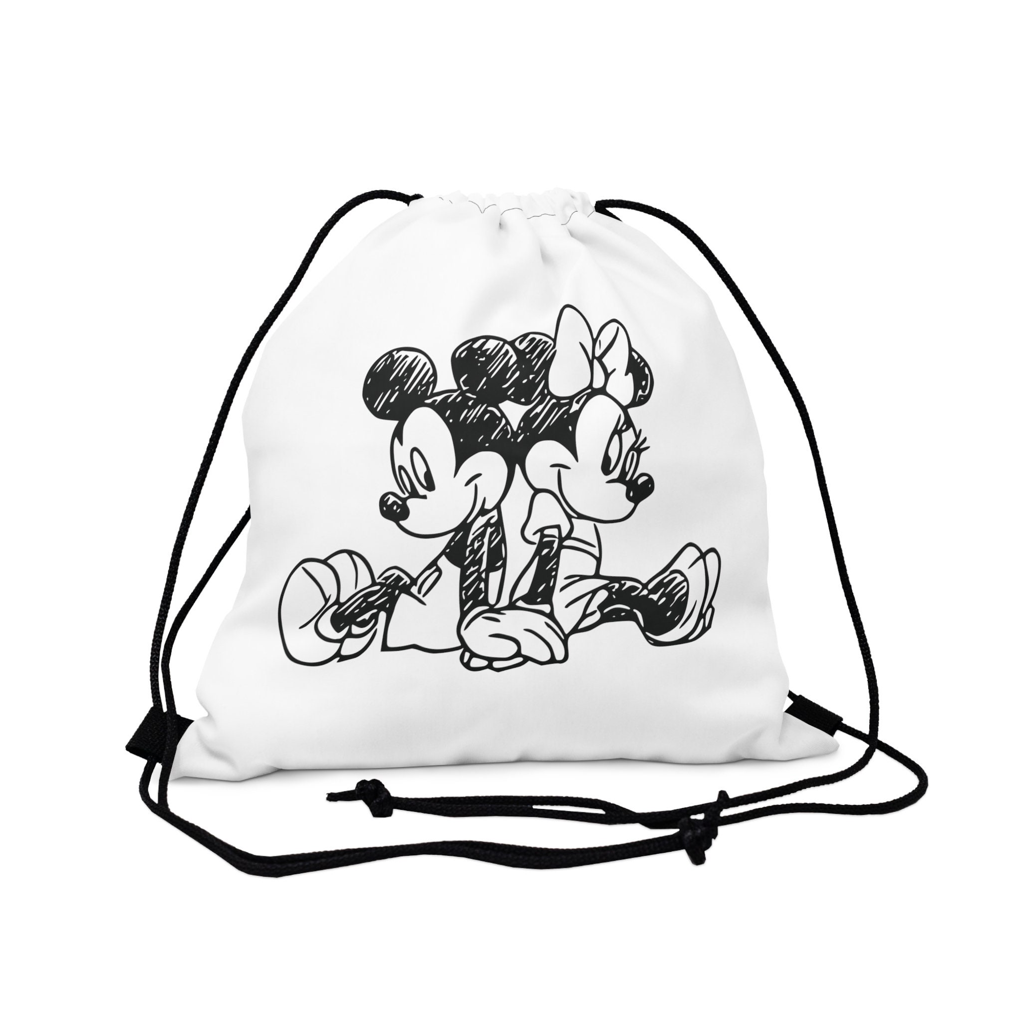 Discover Outdoor Drawstring Bag - Mickey & Minnie