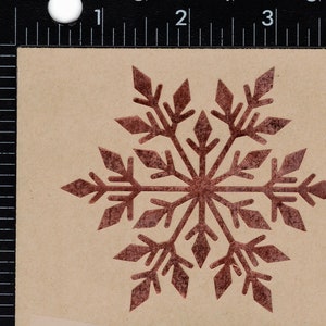 SNOWFLAKE (SF1) - Copper Foil Overlay for Stained Glass AWESOME!!