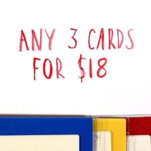 Qualsiasi 3 carte - Offerta speciale!