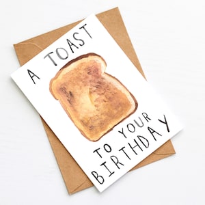 A Toast To Your Birthday - Funny Birthday Card