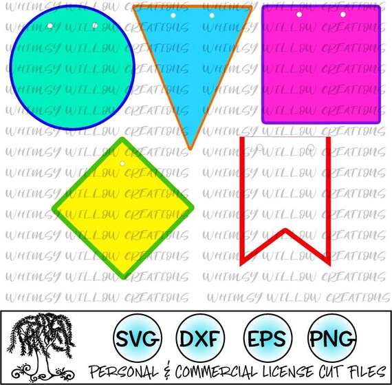 Banner Shapes Svg Digital Cut Files For Cricut Or Cameo Etsy