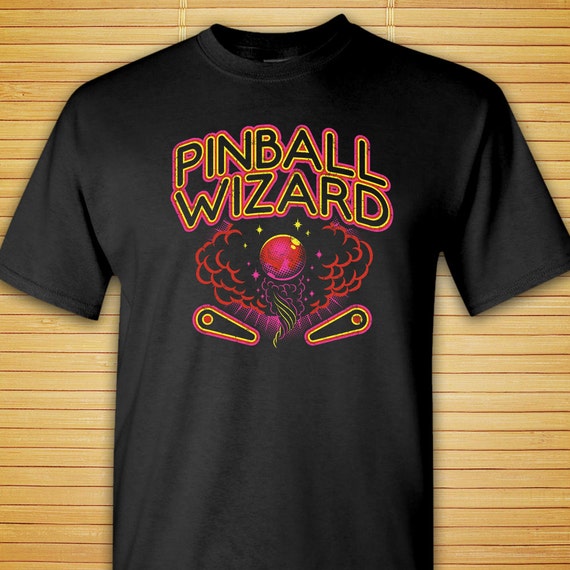 Pinball Retro T Shirt T Shirt