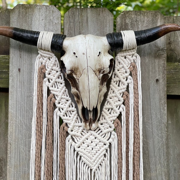 Macrame Skulls - Etsy